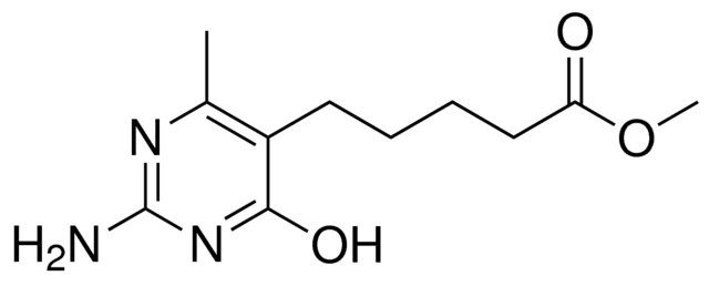 METHYL 5-(2-AMINO-4-HYDROXY-6-METHYL-5-PYRIMIDINYL)PENTANOATE