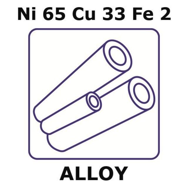 Monel<sup>®</sup> alloy 400, Ni65Cu33Fe2