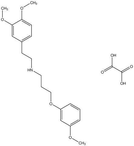 N-[2-(3,4-dimethoxyphenyl)ethyl]-3-(3-methoxyphenoxy)-1-propanamine oxalate