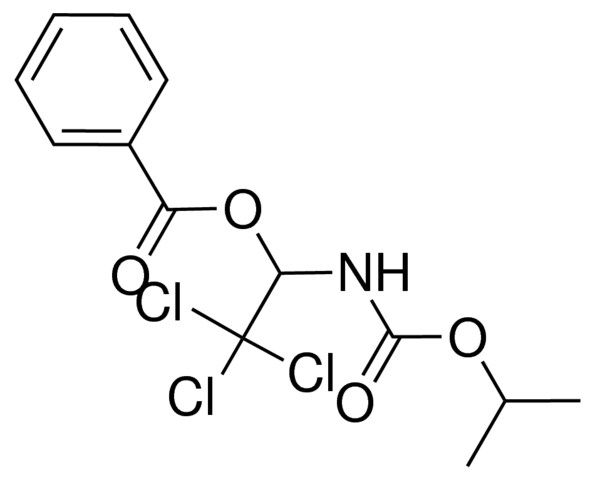 ISOPROPYL N-(1-BENZOYLOXY-2,2,2-TRICHLOROETHYL)CARBAMATE