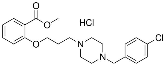 METHYL 2-(3-(4-(4-CHLOROBENZYL)-1-PIPERAZINYL)PROPOXY)BENZOATE HYDROCHLORIDE