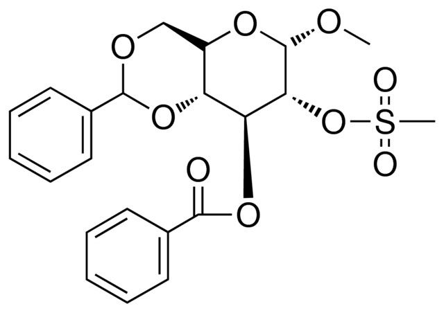 METHYL 3-O-BENZOYL-4,6-O-BENZYLIDENE-2-O-(METHYLSULFONYL)-ALPHA-D-GLUCOPYRANOSIDE