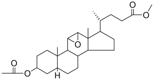 METHYL 3-BETA-ACETOXY-11-BETA,12-BETA-EPOXY-5-BETA-CHOLAN-24-OATE