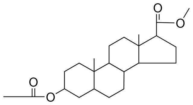 METHYL 3-BETA-ACETOXY-5-BETA-ANDROSTANE-17-BETA-CARBOXYLATE