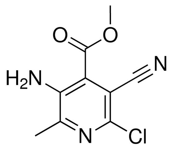 methyl 3-amino-6-chloro-5-cyano-2-methylisonicotinate