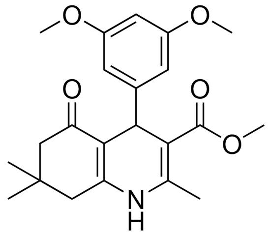 METHYL 4-(3,5-DIMETHOXYPHENYL)-2,7,7-TRIMETHYL-5-OXO-1,4,5,6,7,8-HEXAHYDRO-3-QUINOLINECARBOXYLATE