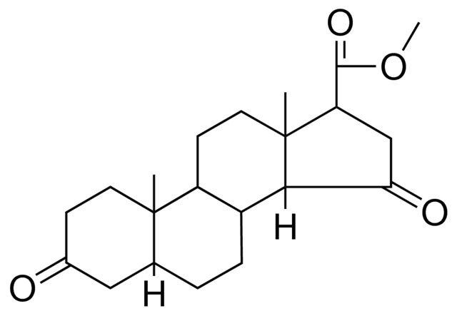 METHYL 3,15-DIOXO-5-BETA,14-BETA-ANDROSTANE-17-BETA-CARBOXYLATE