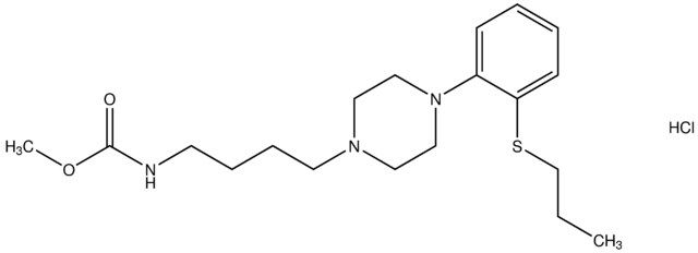 methyl 4-{4-[2-(propylsulfanyl)phenyl]-1-piperazinyl}butylcarbamate hydrochloride