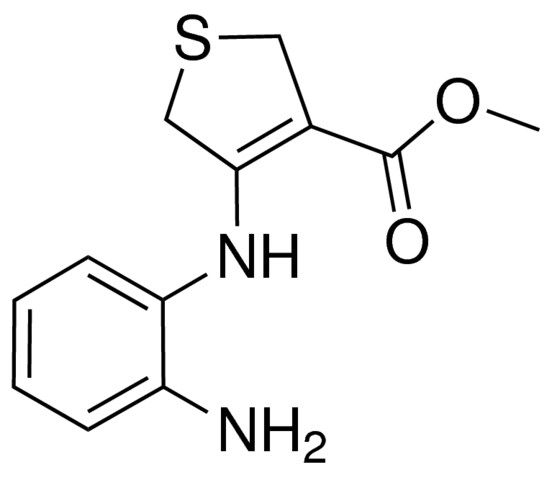 methyl 4-(2-aminoanilino)-2,5-dihydro-3-thiophenecarboxylate