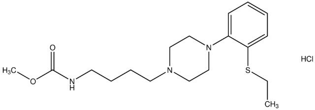 methyl 4-{4-[2-(ethylsulfanyl)phenyl]-1-piperazinyl}butylcarbamate hydrochloride