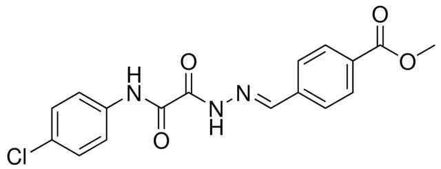 METHYL 4-(2-((4-CHLOROANILINO)(OXO)ACETYL)CARBOHYDRAZONOYL)BENZOATE