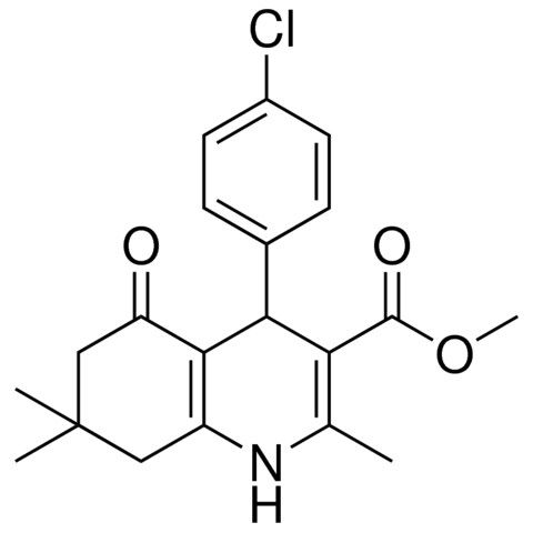 METHYL 4-(4-CHLOROPHENYL)-2,7,7-TRIMETHYL-5-OXO-1,4,5,6,7,8-HEXAHYDRO-3-QUINOLINECARBOXYLATE