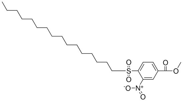 METHYL 4-HEXADECYLSULFONYL-3-NITROBENZOATE