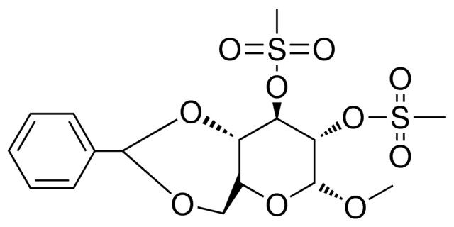 METHYL 4,6-O-BENZYLIDENE-2,3-BIS-O-(METHYLSULFONYL)-ALPHA-L-GLUCOPYRANOSIDE