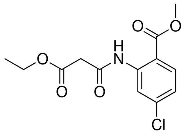 methyl 4-chloro-2-[(3-ethoxy-3-oxopropanoyl)amino]benzoate