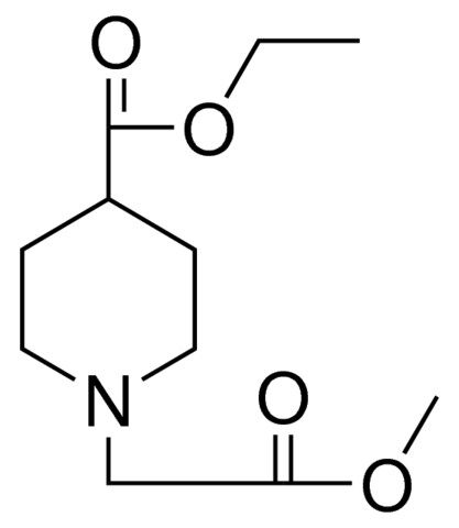 METHYL 4-CARBETHOXY-1-PIPERIDINEACETATE