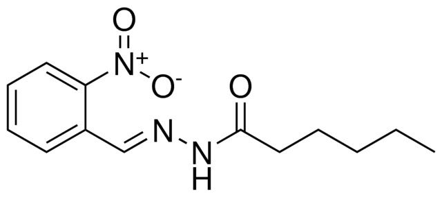 HEXANOIC ACID (2-NITRO-BENZYLIDENE)-HYDRAZIDE