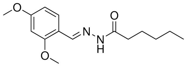 HEXANOIC ACID (2,4-DIMETHOXY-BENZYLIDENE)-HYDRAZIDE