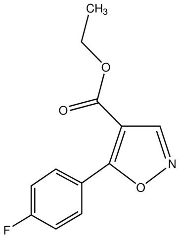 Ethyl 5-(4-fluorophenyl)isoxazole-4-carboxylate