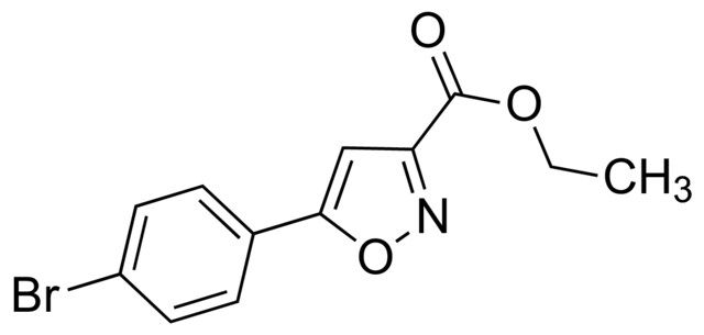 Ethyl 5-(4-bromophenyl)isoxazole-3-carboxylate