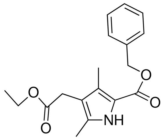 ETHYL 5-(BENZYLOXYCARBONYL)-2,4-DIMETHYL-3-PYRROLEACETATE