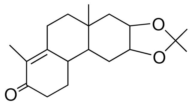 DODECAHYDRO-4,6A,9,9-TETRAMETHYLPHENANTHRO(2,3-D)(1,3)DIOXOL-3-ONE