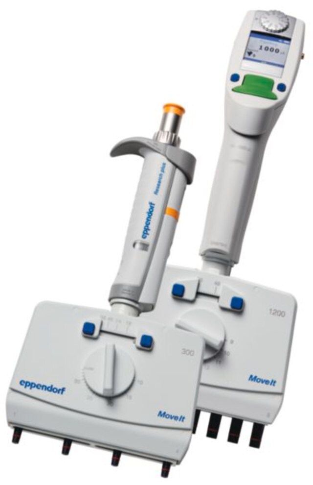 Eppendorf<sup>®</sup> Research<sup>®</sup> Plus Move It pipette