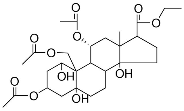 ET 3-BETA,11-ALPHA,19-TRI-ACO-1-BETA,5,14-TRI-HO-5-BETA,14-BETA,17-A-ETIANATE