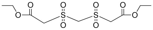 ETHOXYCARBONYLMETHANESULFONYLMETHANESULFONYL-ACETIC ACID ETHYL ESTER