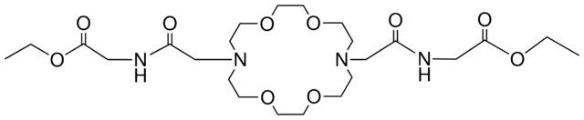 ETHYL {[(16-{2-[(2-ETHOXY-2-OXOETHYL)AMINO]-2-OXOETHYL}-1,4,10,13-TETRAOXA-7,16-DIAZACYCLOOCTADECAN-7-YL)ACETYL]AMINO}ACETATE