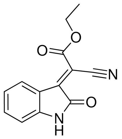 ethyl (2E)-cyano(2-oxo-1,2-dihydro-3H-indol-3-ylidene)ethanoate