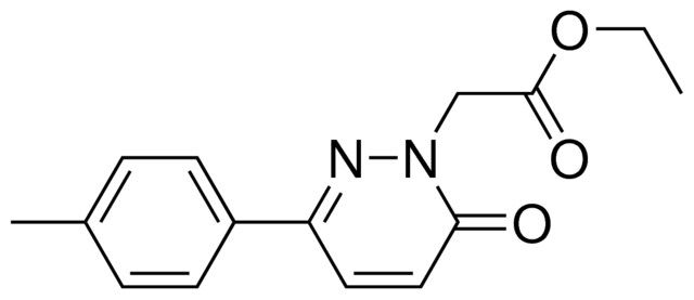 ETHYL (3-(4-METHYLPHENYL)-6-OXO-1(6H)-PYRIDAZINYL)ACETATE