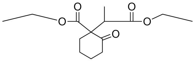 ethyl 1-(2-ethoxy-1-methyl-2-oxoethyl)-2-oxocyclohexanecarboxylate