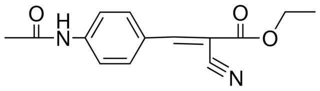 ETHYL 4-ACETAMIDO-ALPHA-CYANOCINNAMATE