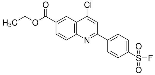 ETHYL 4-CHLORO-2-(4-FLUOROSULFONYLPHENYL)-6-QUINOLINECARBOXYLATE