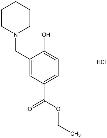 ethyl 4-hydroxy-3-(1-piperidinylmethyl)benzoate hydrochloride