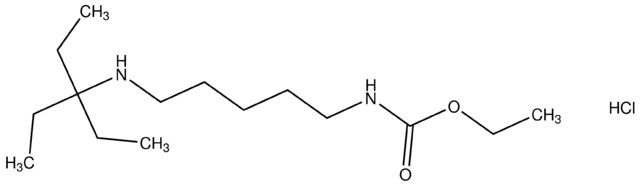 ethyl 5-[(1,1-diethylpropyl)amino]pentylcarbamate hydrochloride