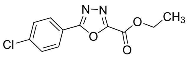 Ethyl 5-(4-chlorophenyl)-1,3,4-oxadiazole-2-carboxylate