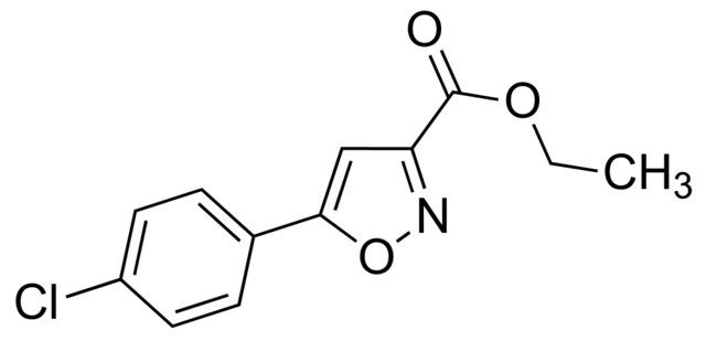 Ethyl 5-(4-chlorophenyl)isoxazole-3-carboxylate