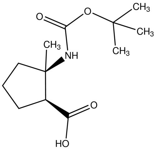 <i>cis</i>-2-<i>tert</i>-Butoxycarbonylamino-2-methyl-cyclopentanecarboxylic acid