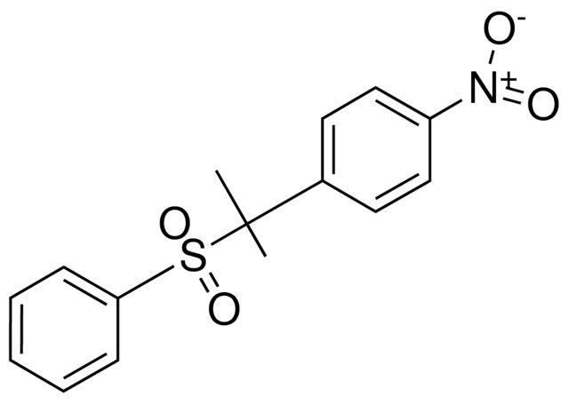 ALPHA,ALPHA-DIMETHYL-4-NITROBENZYL PHENYL SULFONE