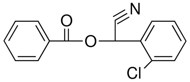 BENZOIC ACID (2-CHLORO-PHENYL)-CYANO-METHYL ESTER