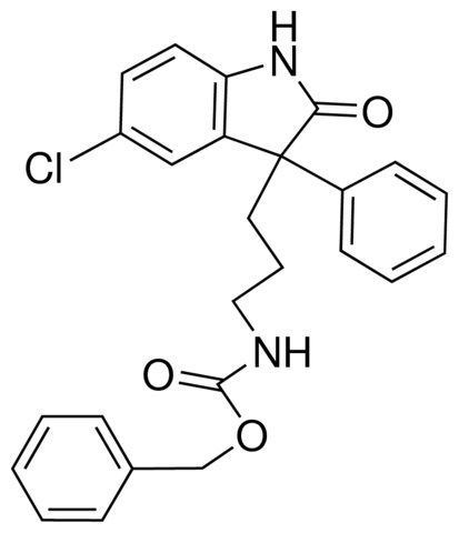 BENZYL N-(3-(5-CHLORO-2-OXO-3-PHENYL-3-INDOLINYL)PROPYL)CARBAMATE