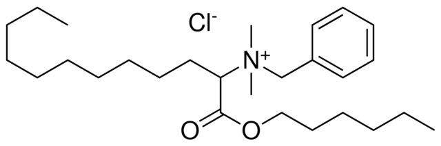 BENZYL-(1-HEXYLOXYCARBONYL-UNDECYL)-DIMETHYL-AMMONIUM, CHLORIDE