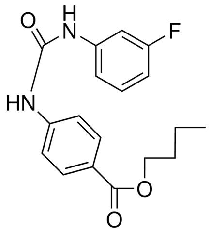 BUTYL 4-(3-FLUOROPHENYLUREIDO)BENZOATE