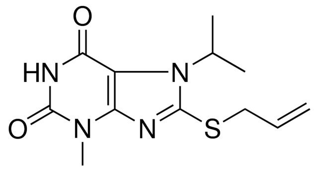 8-ALLYLSULFANYL-7-ISOPROPYL-3-METHYL-3,7-DIHYDRO-PURINE-2,6-DIONE