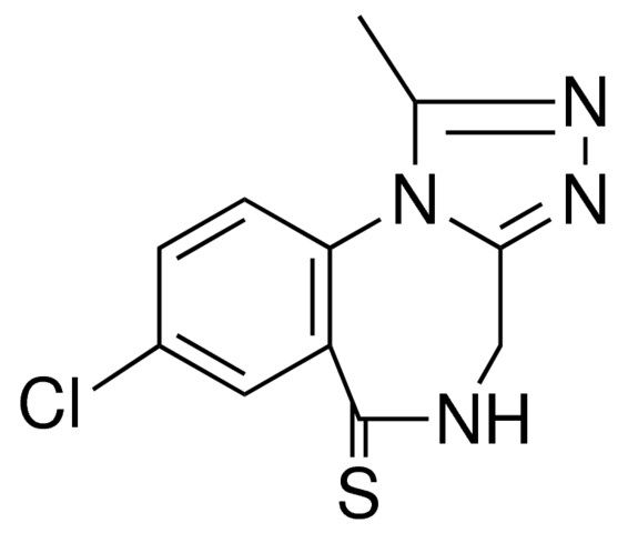 8-chloro-1-methyl-4,5-dihydro-6H-[1,2,4]triazolo[4,3-a][1,4]benzodiazepine-6-thione