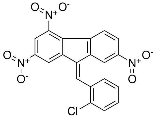 9-(2-CHLORO-BENZYLIDENE)-2,4,7-TRINITRO-9H-FLUORENE