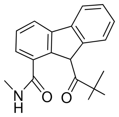 9-(2,2-DIMETHYLPROPIONYL)-N-METHYL-1-FLUORENECARBOXAMIDE