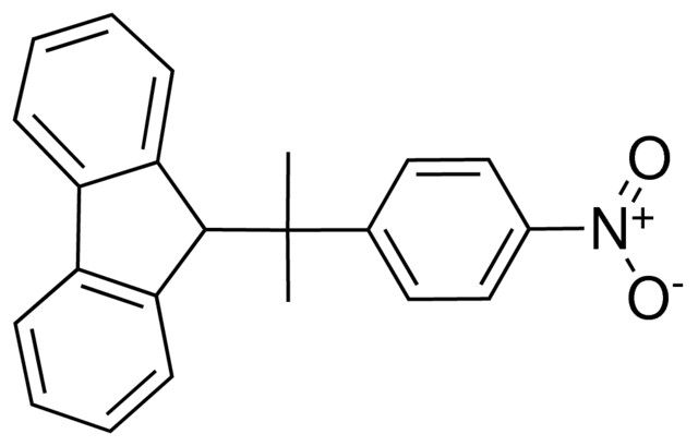 9-(ALPHA,ALPHA-DIMETHYL-4-NITROBENZYL)FLUORENE